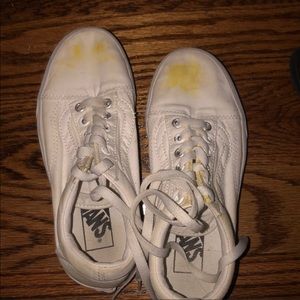 Bleached stained vans For sale again!